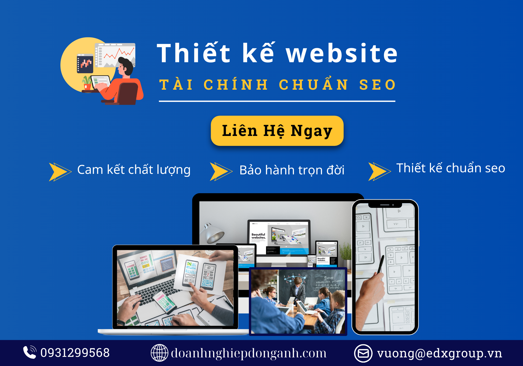 Thiết kế website tài chính chuẩn seo chuyên nghiệp tại Hà Nội