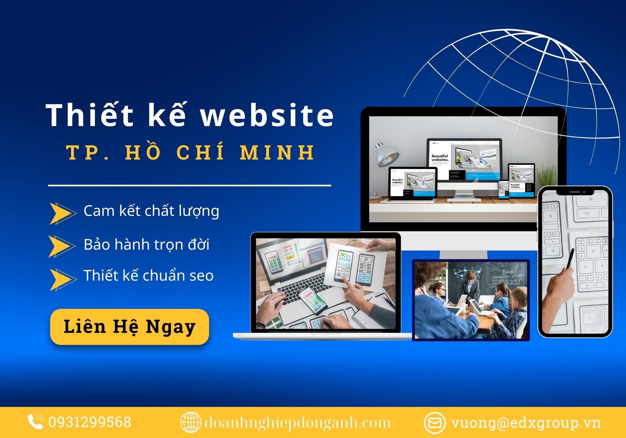 Thiết kế web TP HCM uy tín giá rẻ chất lượng