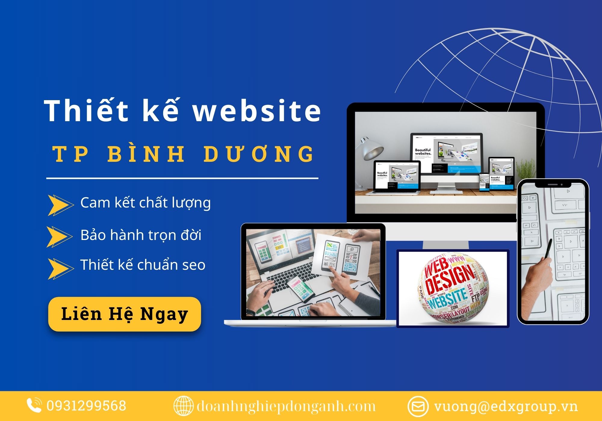 Thiết kế website giá rẻ tại Bình Dương chuyên nghiệp chất lượng