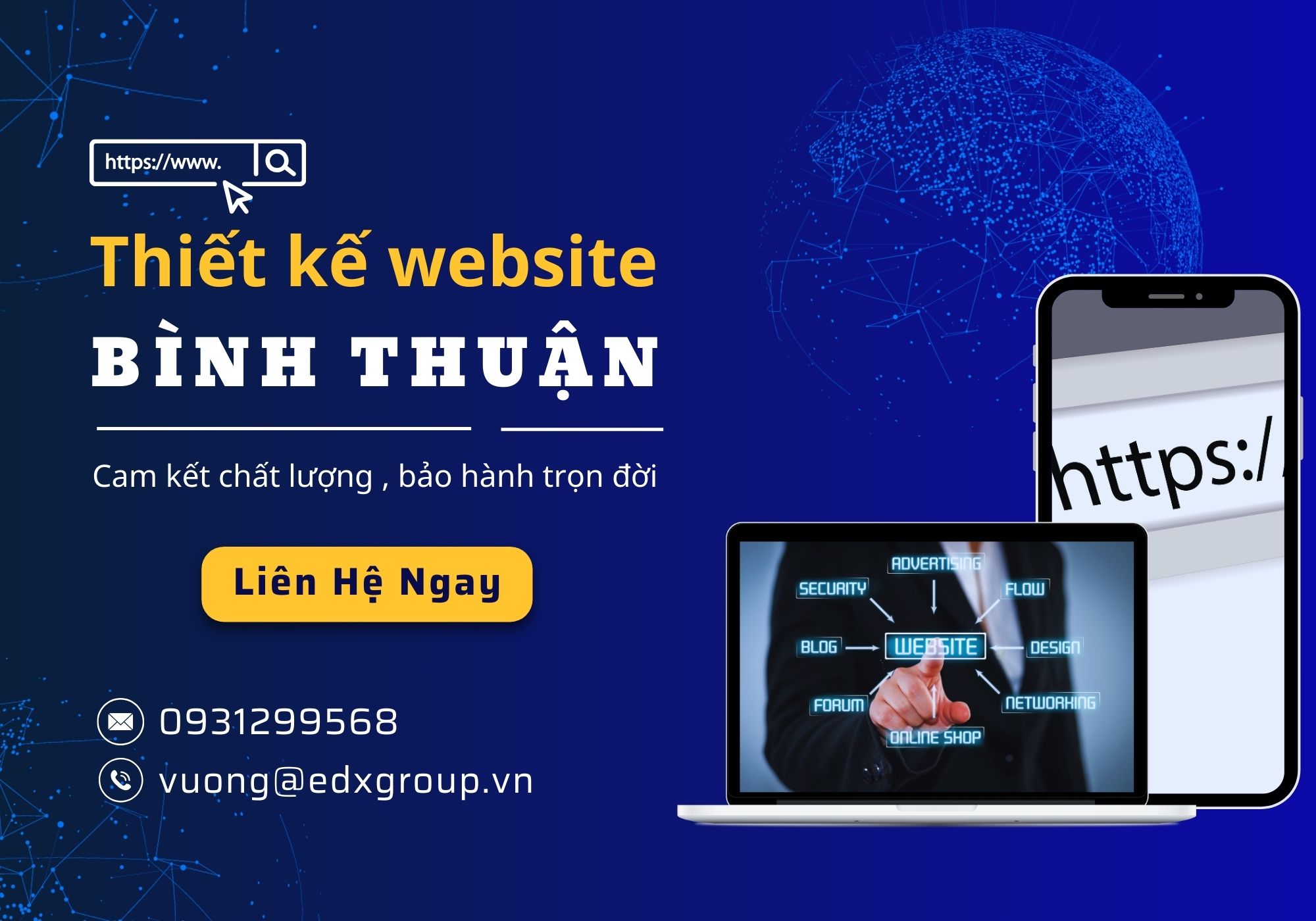 Thiết kế website tại Bình Thuận chuẩn SEO giá tốt