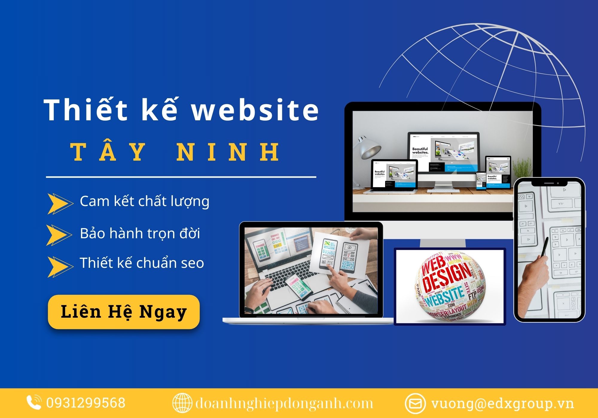 Thiết kế website tại Tây Ninh giá rẻ chuyên nghiệp