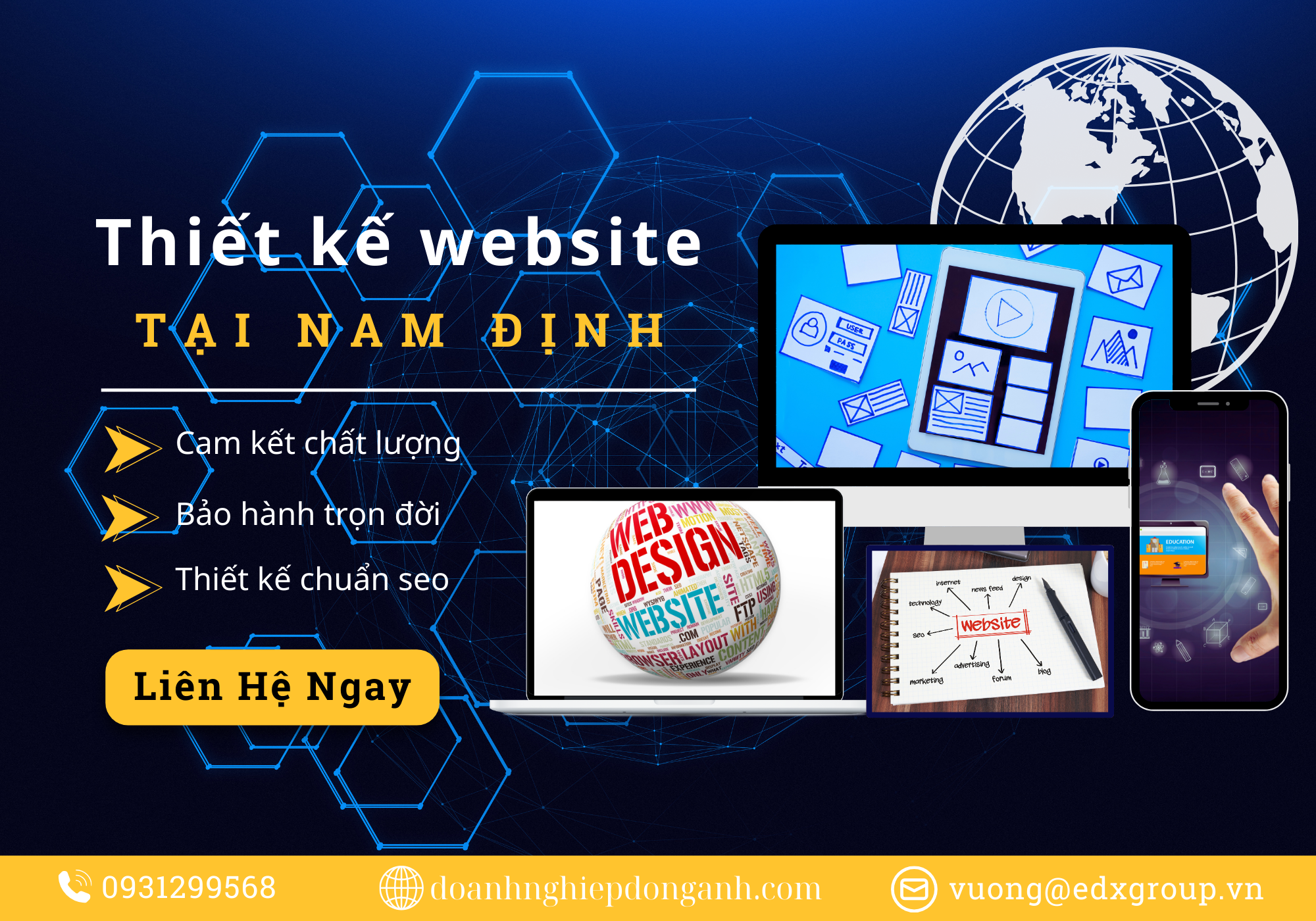 Thiết kế website tại Nam Định uy tín chuyên nghiệp 2024